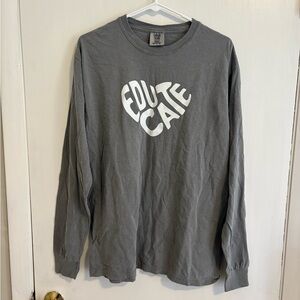 Comfort Colors Long Sleeve Teacher Tee